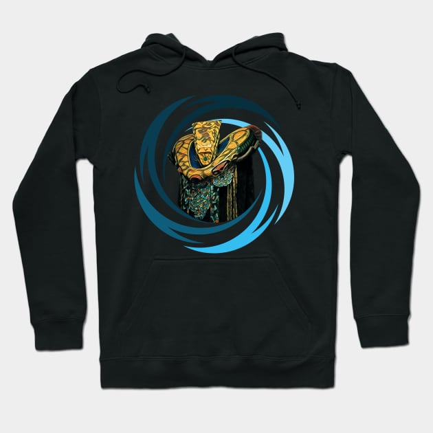 The Ambassador - Vortex - Black - Sci-Fi Hoodie by Fenay-Designs